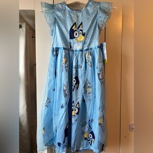 Girls 6x bluey nightgown NWT